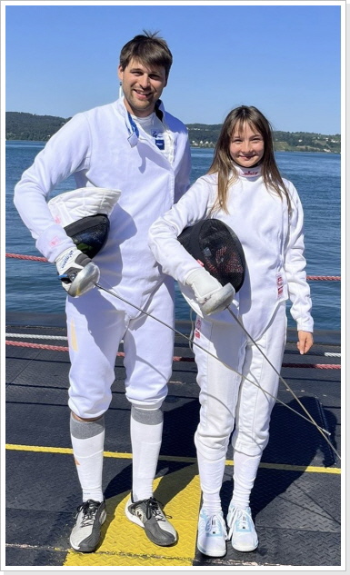 Marco Birkenmaier und Lucia Raimundo Salat
